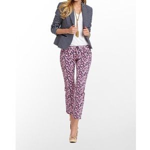 Lilly Pulitzer Heart Print Worth Skinny Mini Jeans